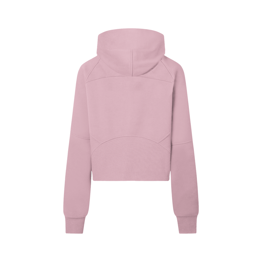 Women's Cropped Half-Zip Hoodie