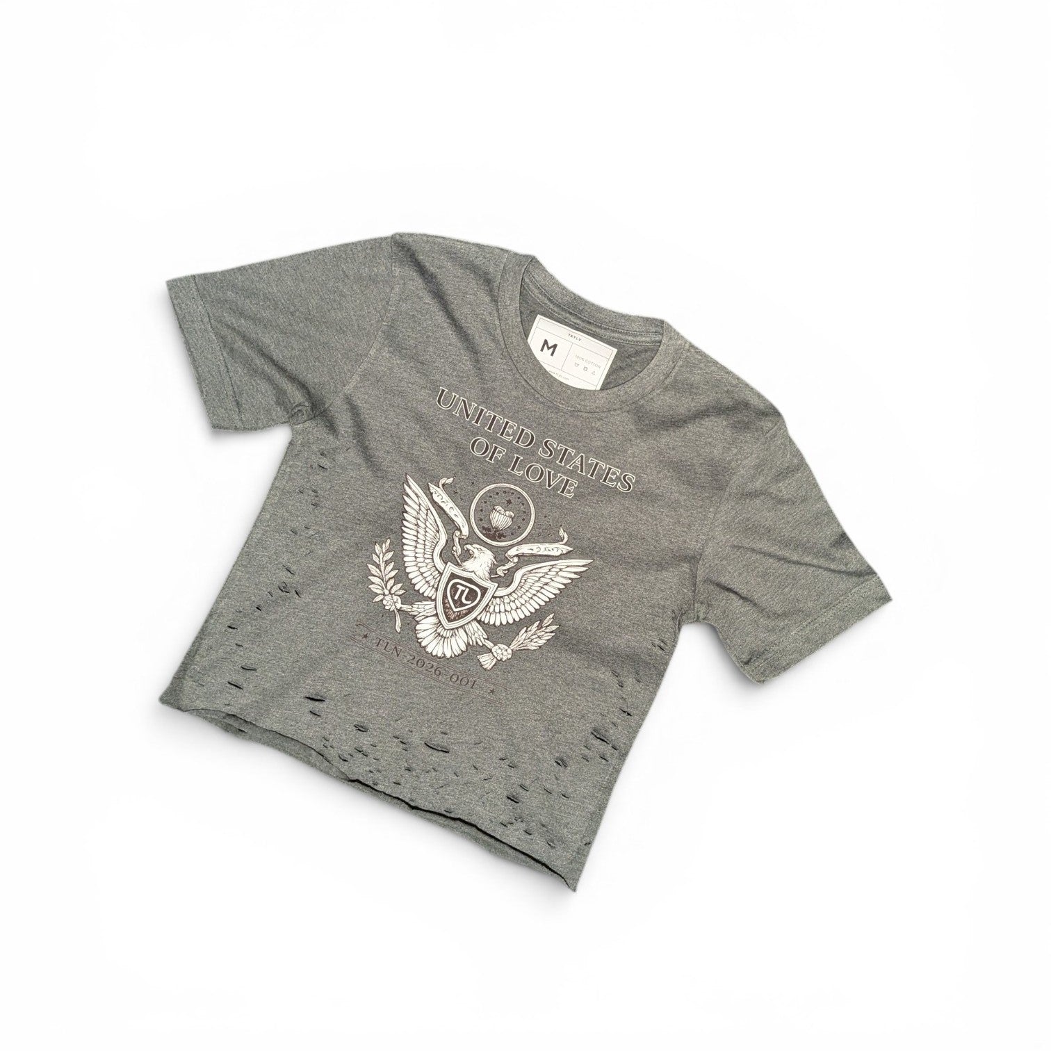 Women's Distressed Passport T-Shirt