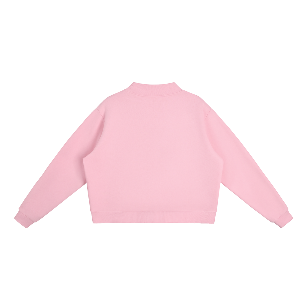 Women's "Sideline" Mock-Neck Crew Sweatshirt