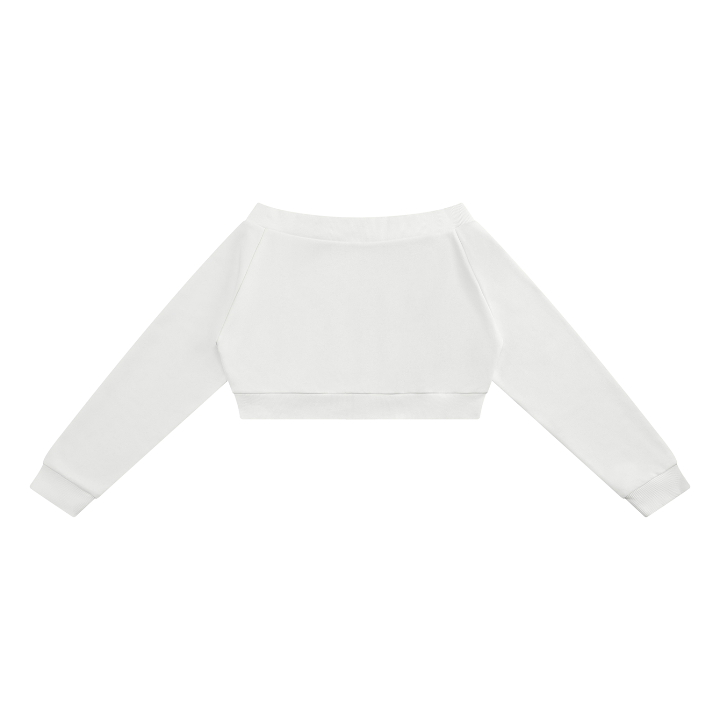 Women's Off-Shoulder Full Zip Sweatshirt