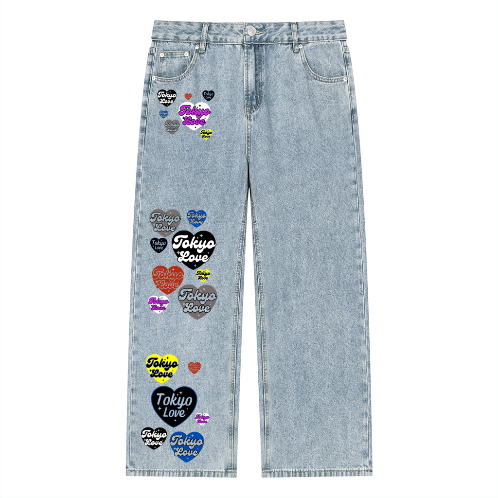 Heart Patch Jeans