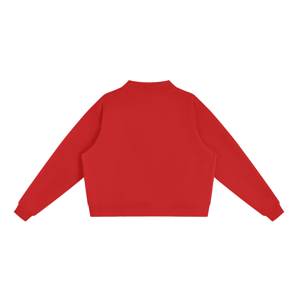 Women's "Sideline" Mock-Neck Crew Sweatshirt