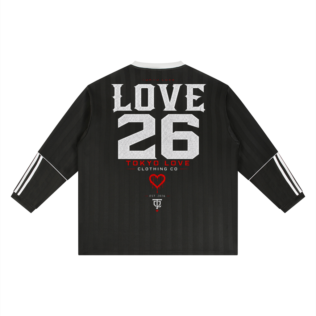 Goalie Striped Soccer Jersey