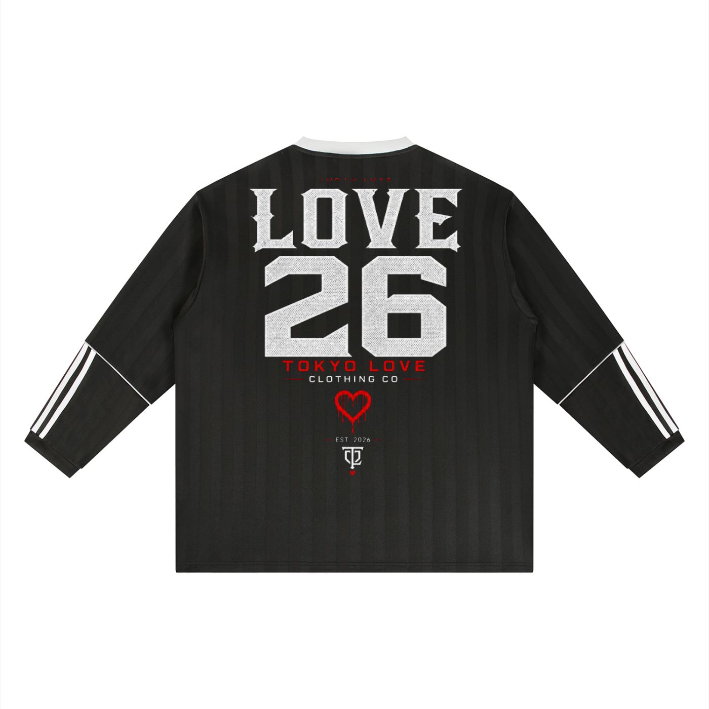 Goalie Striped Soccer Jersey