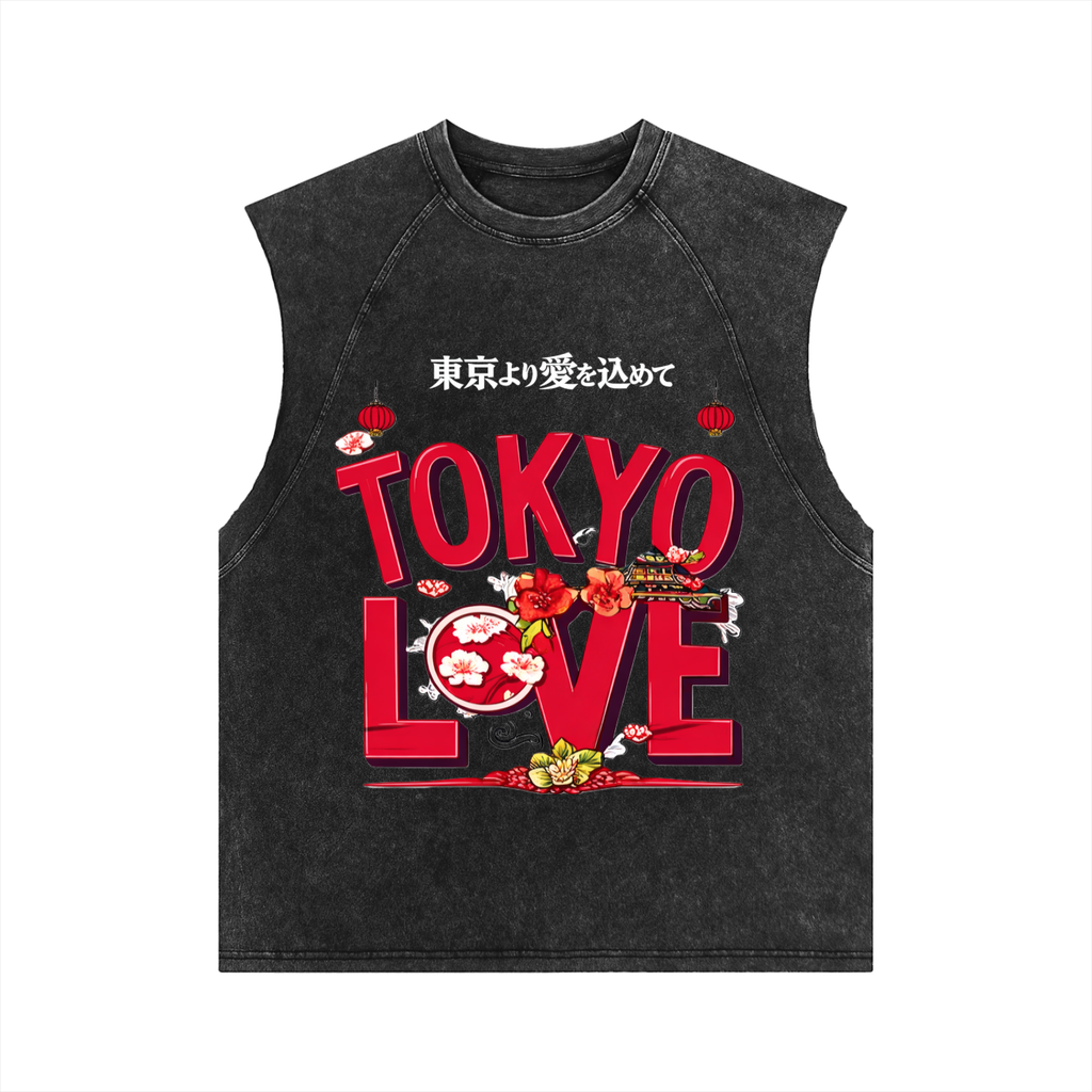 Men's Snow Washed Tank Top