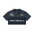 Women’s Cropped Paneled V-Neck Jersey