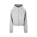 Women's Cropped Zip Hoodie