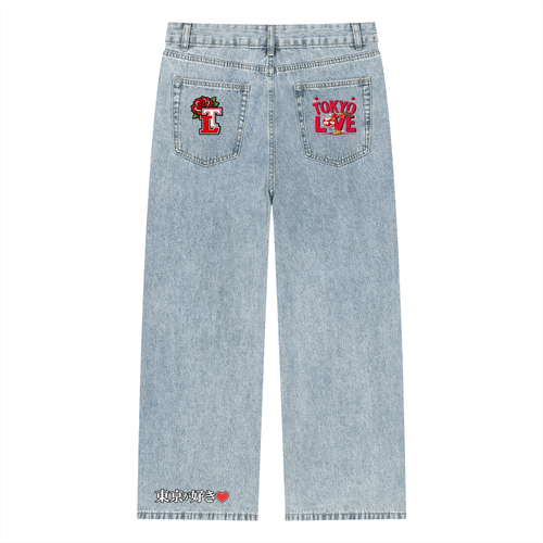 Heart Patch Jeans