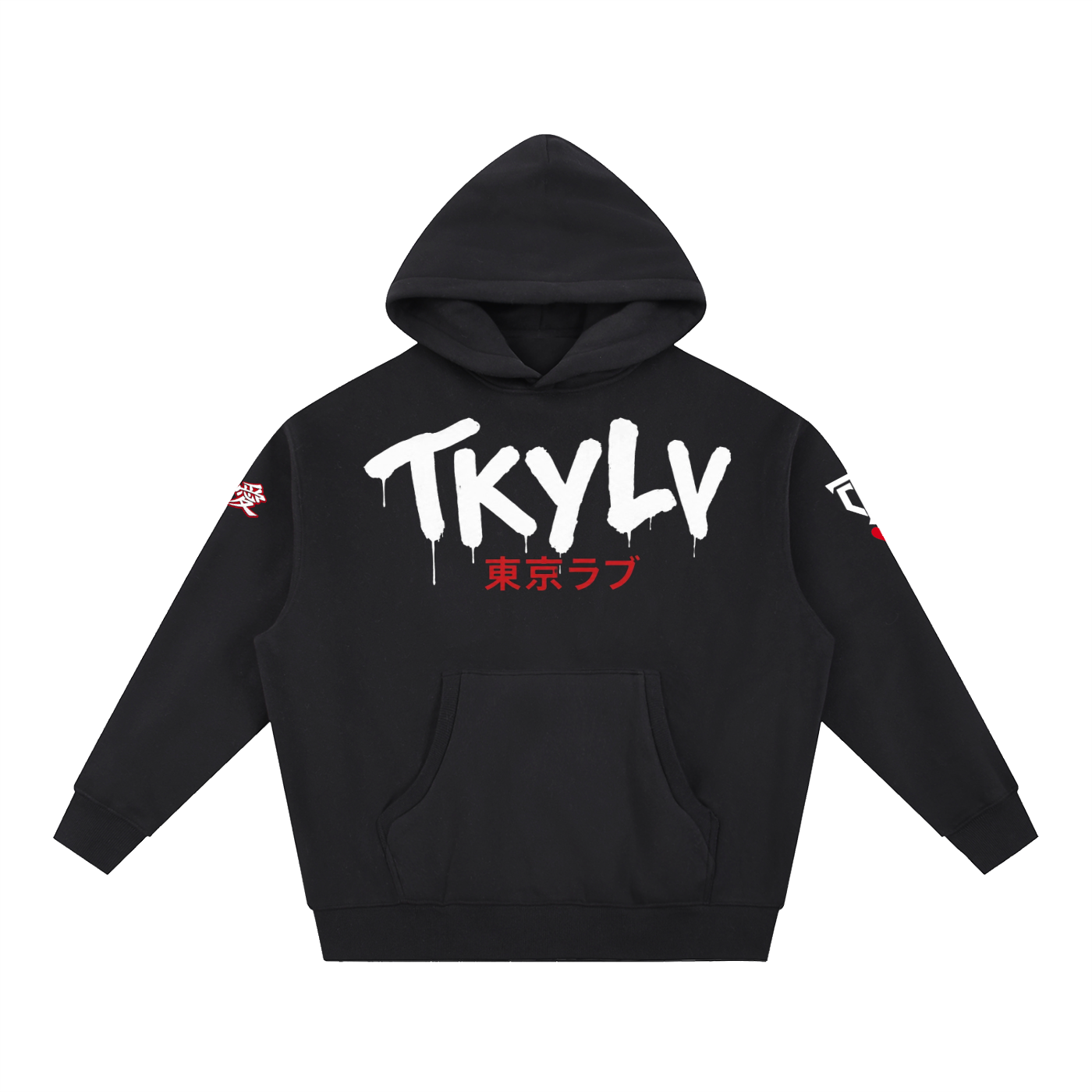 Tailgate Oversized Boxy Fit Fleece Hoodie