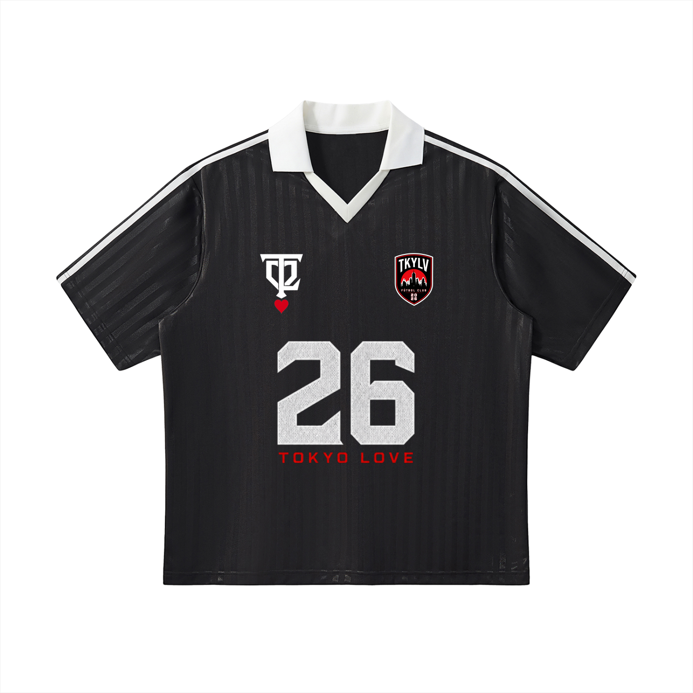 Defender Striped Soccer Jersey