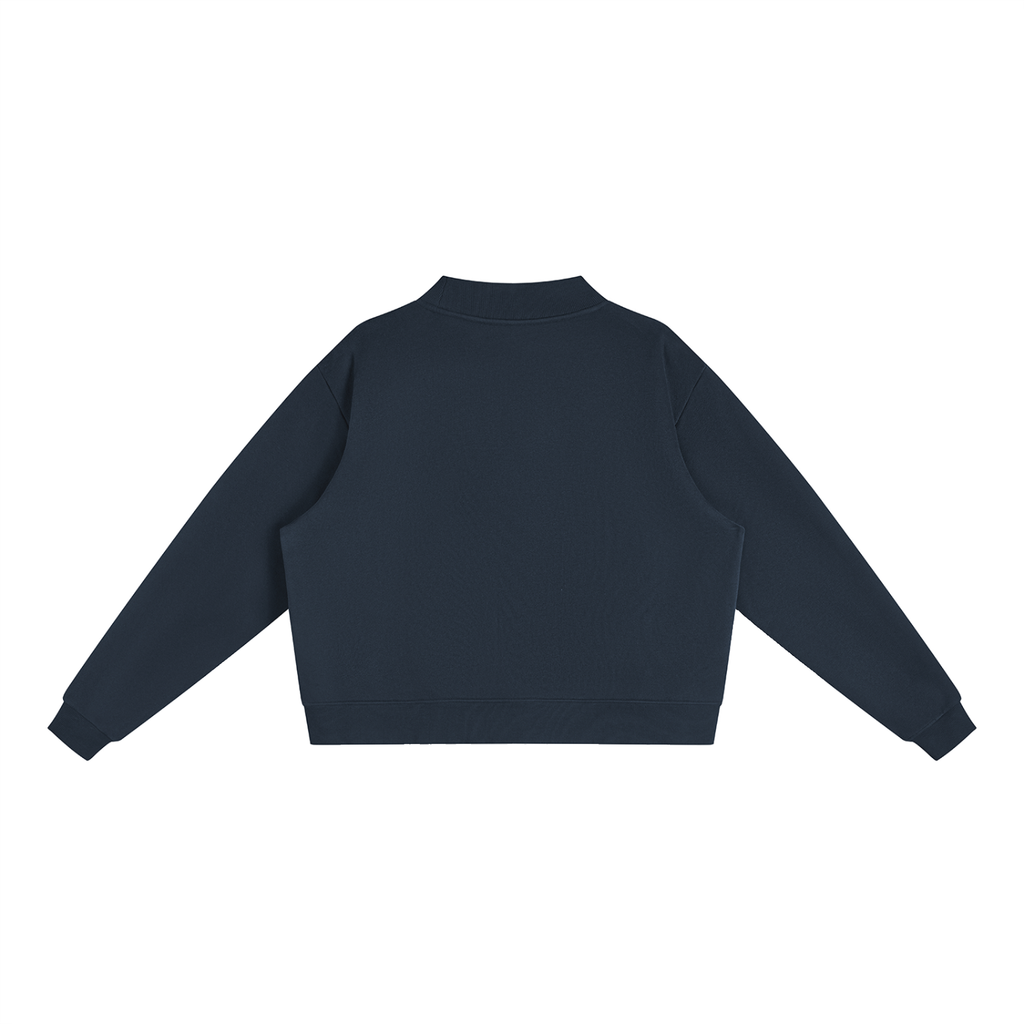 Women's "Sideline" Mock-Neck Crew Sweatshirt