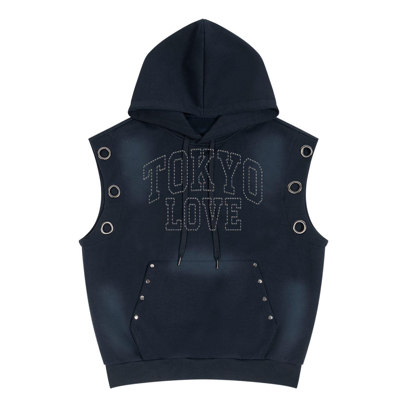 Vintage Wash SF Rocker Hoodie