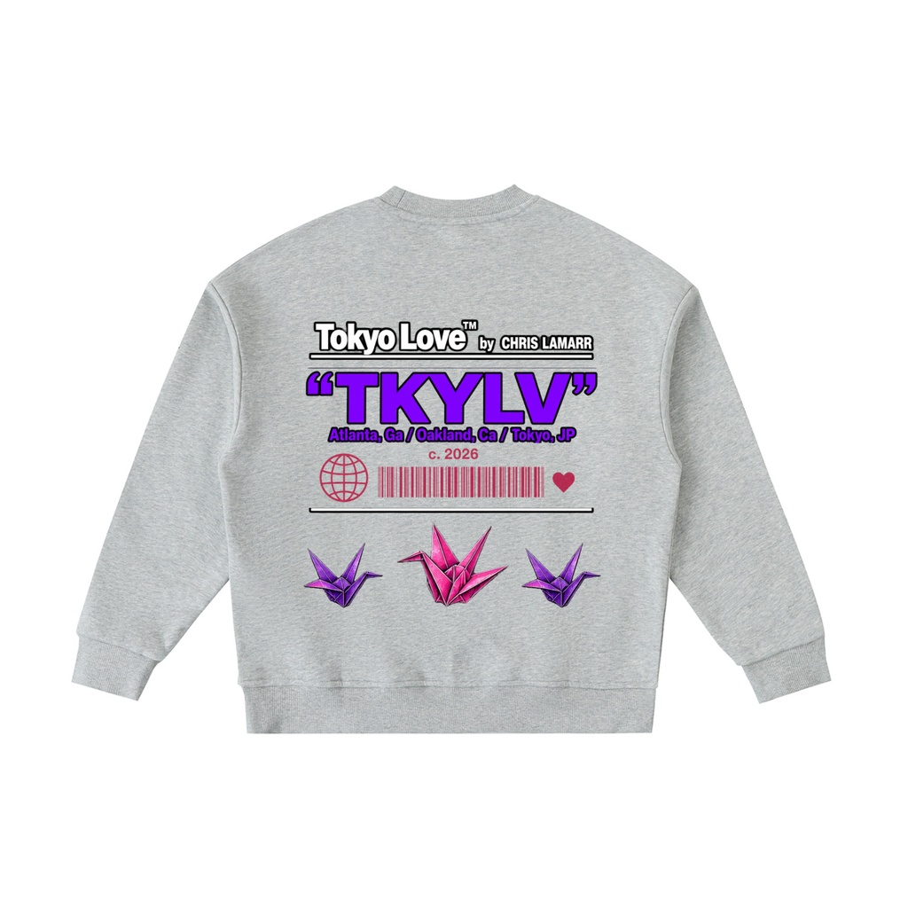 Kids' "Origami" Crewneck Sweatshirt