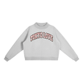 Women's "Sideline" Mock-Neck Crew Sweatshirt