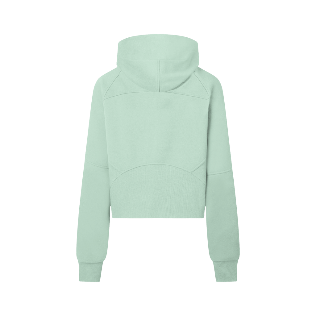 Women's Cropped Half-Zip Hoodie