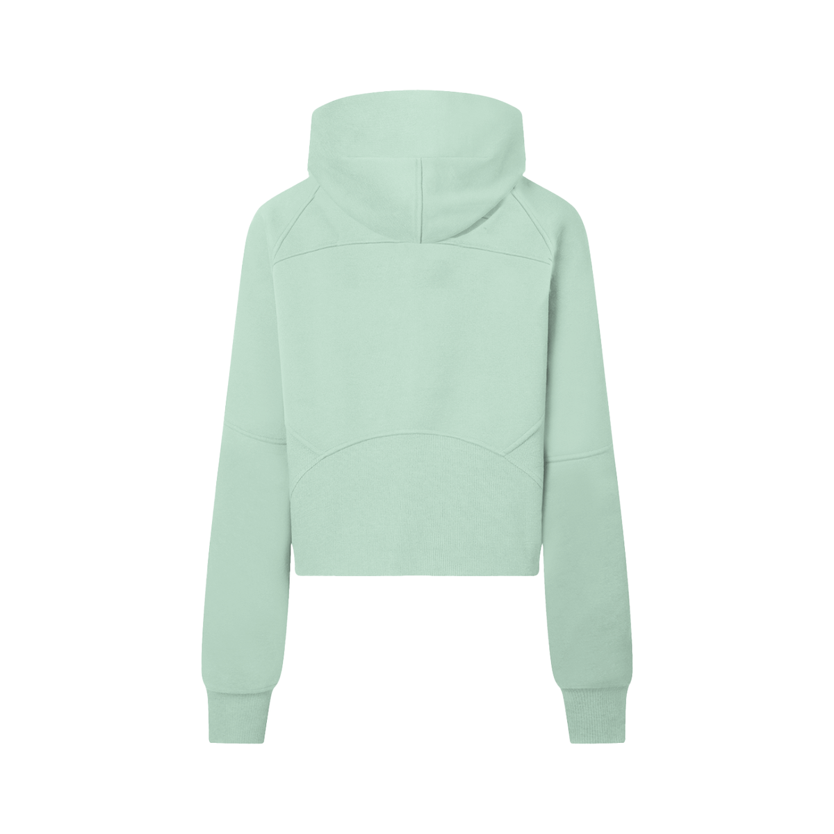 Women's Cropped Half-Zip Hoodie