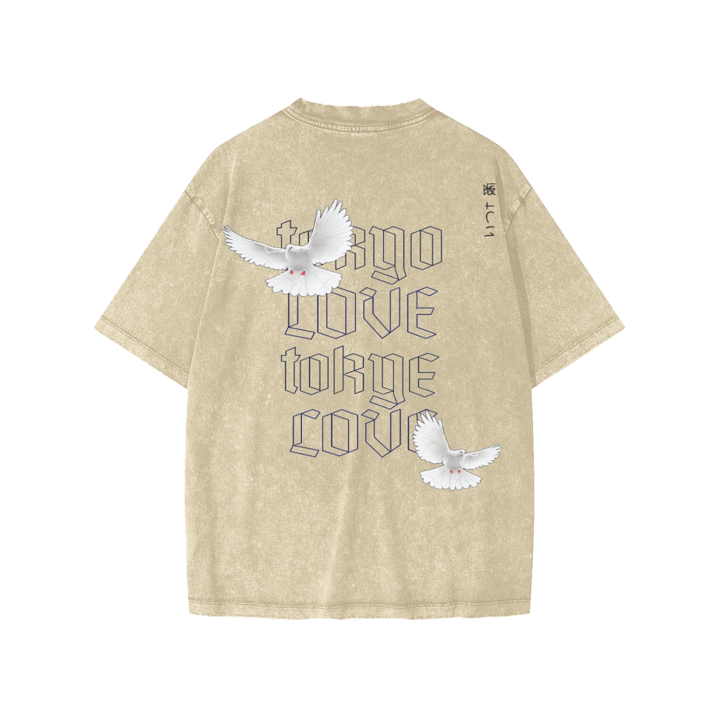 Kids Snow Washed T-Shirt