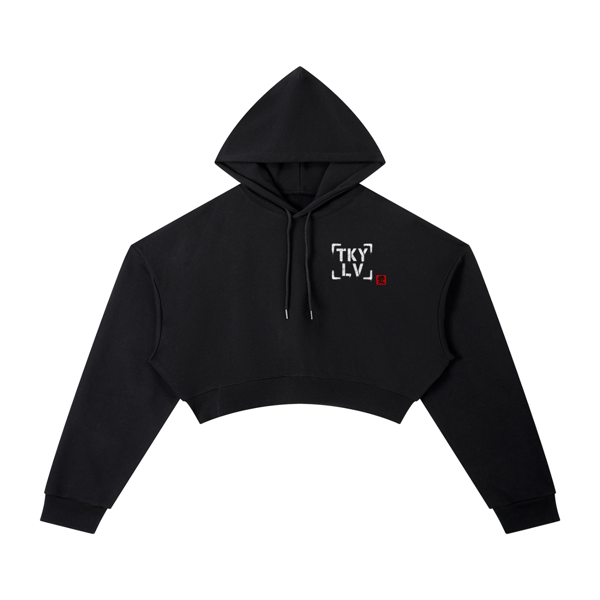 Women's Port Side Cropped Hoodie