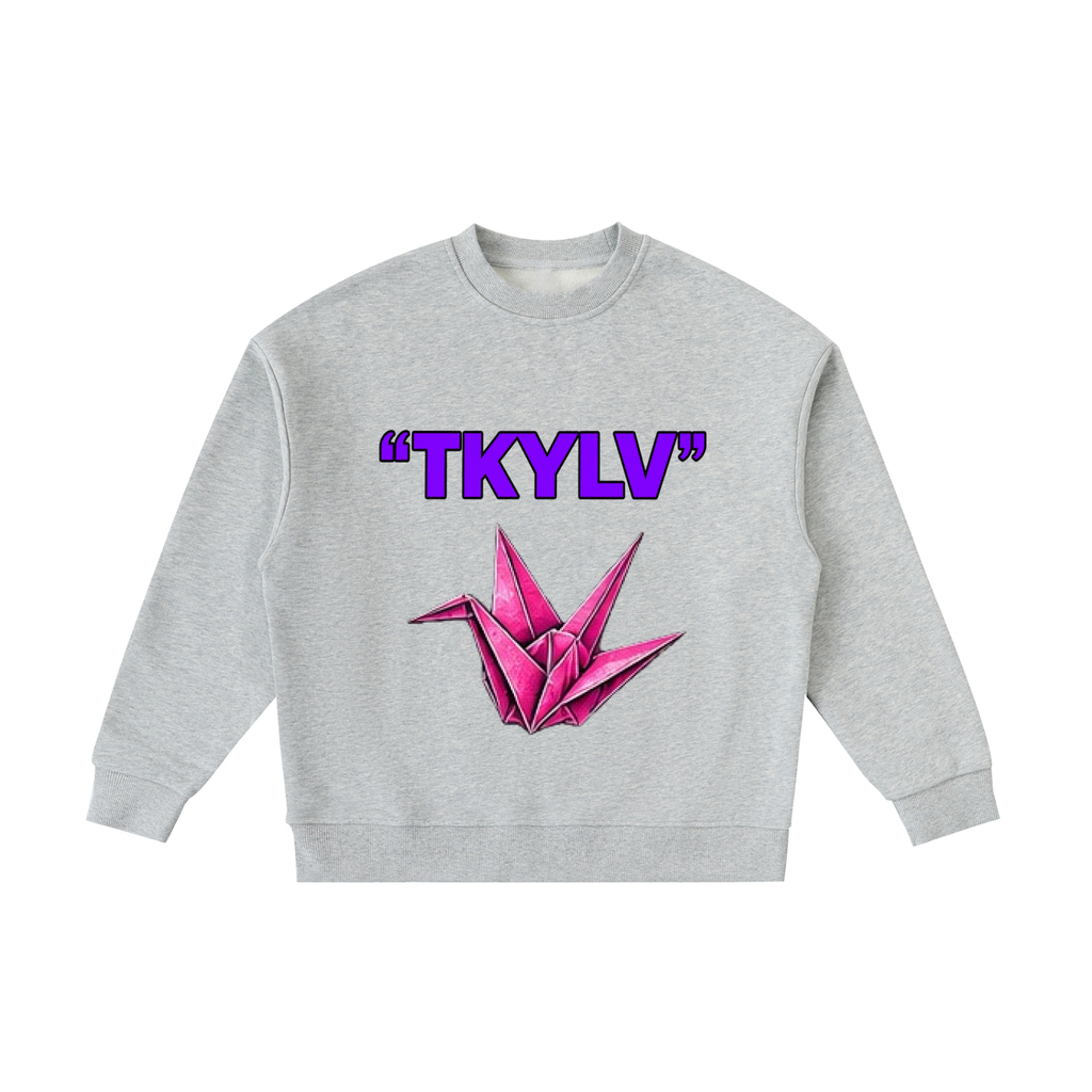 Kids' "Origami" Crewneck Sweatshirt