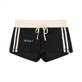 Women's Contrast Stripe Track Shorts