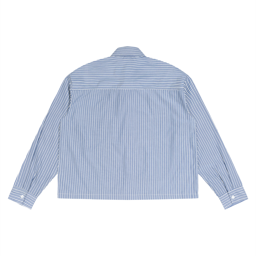 Flight Crew Boxy Striped Shirt