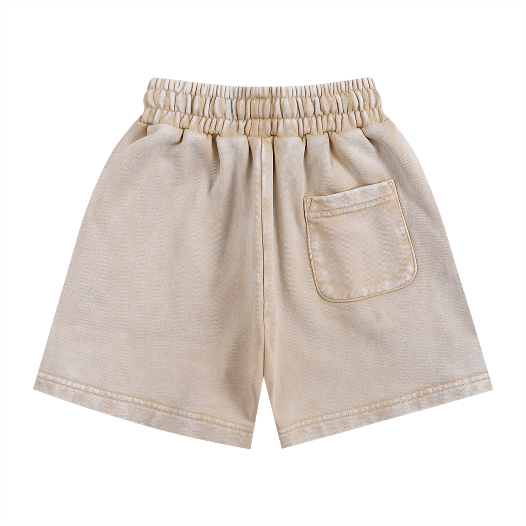 Kids SF Snow Washed Cotton Shorts