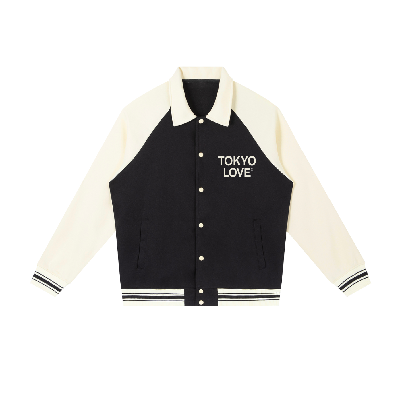 Contrast Baseball Jacket