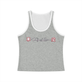 Women's Color Block Cropped Tank Top