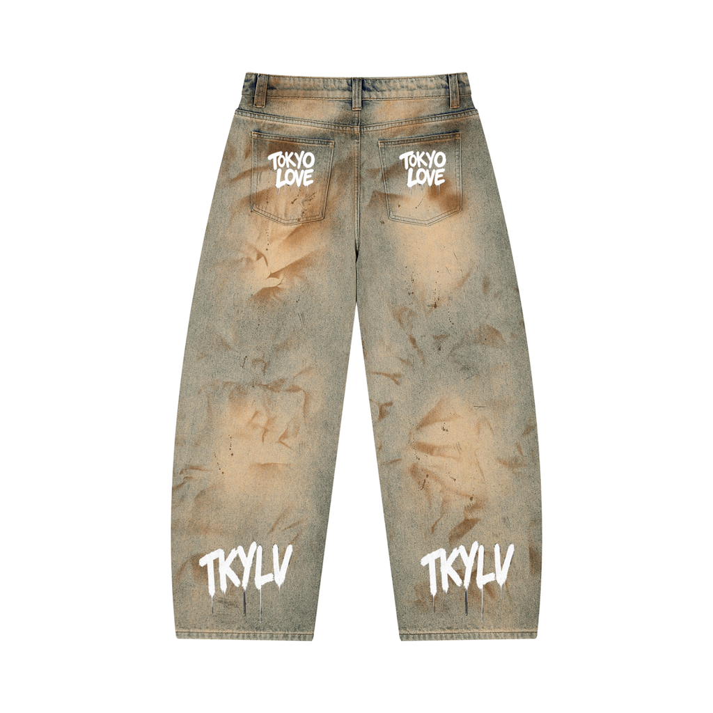 Men’s "Transit District" Barrel Leg Jeans