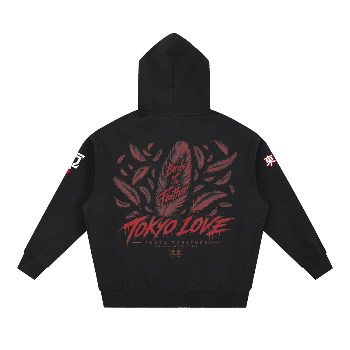 Tailgate Oversized Boxy Fit Fleece Hoodie