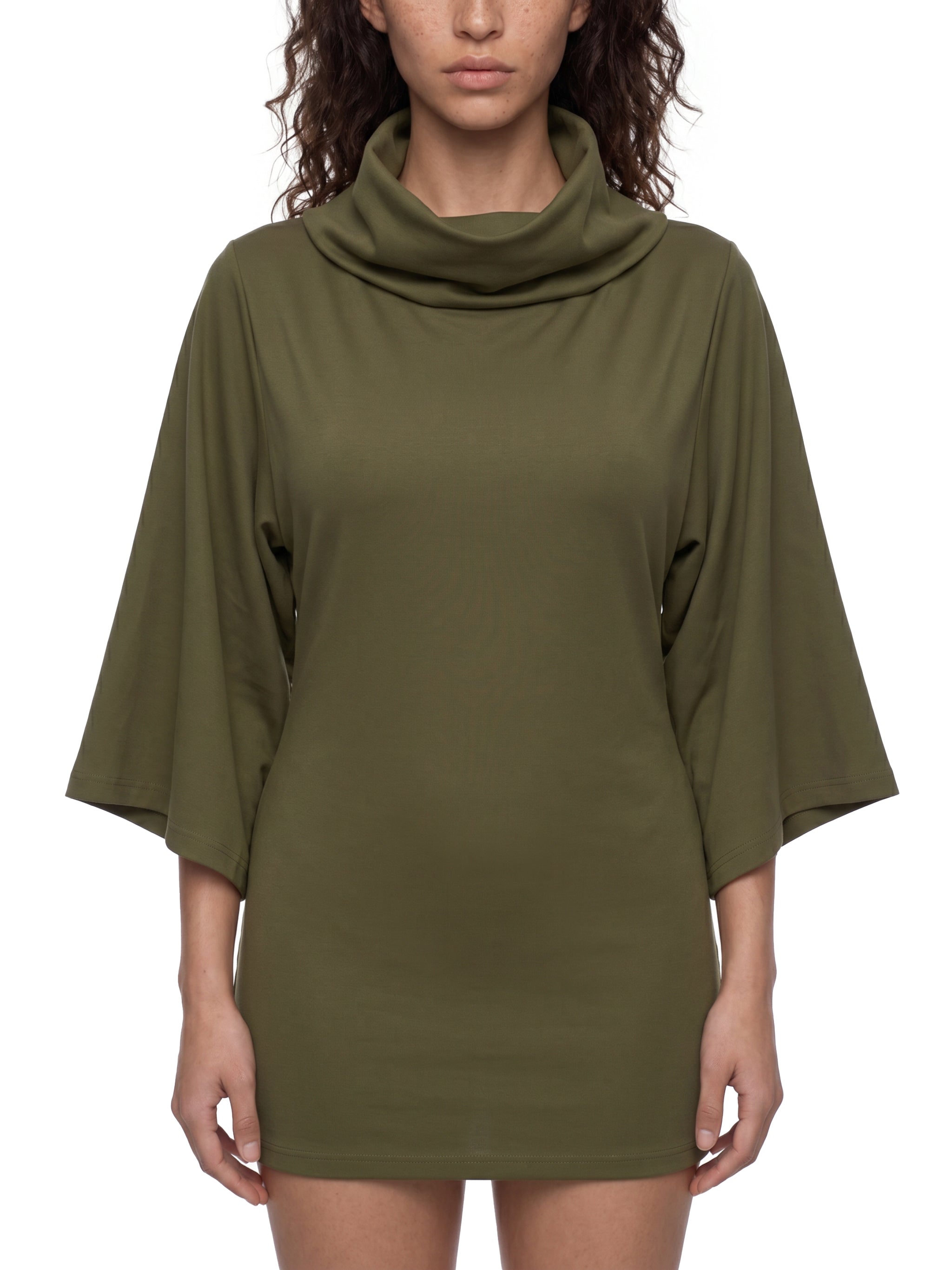 Women’s Turtleneck Batwing Shirt
