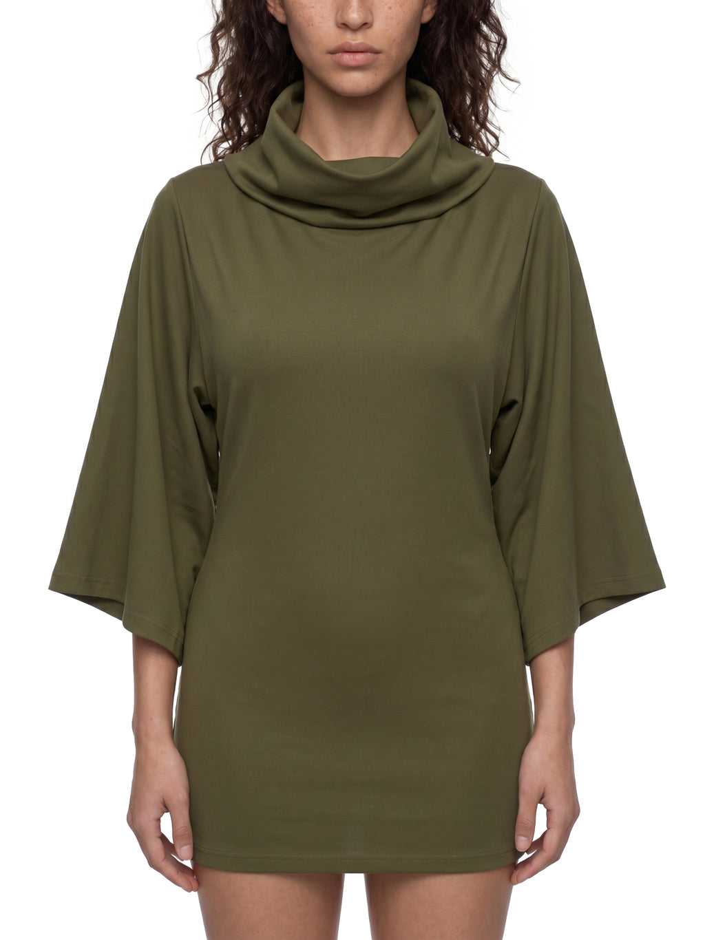 Women’s Turtleneck Batwing Shirt