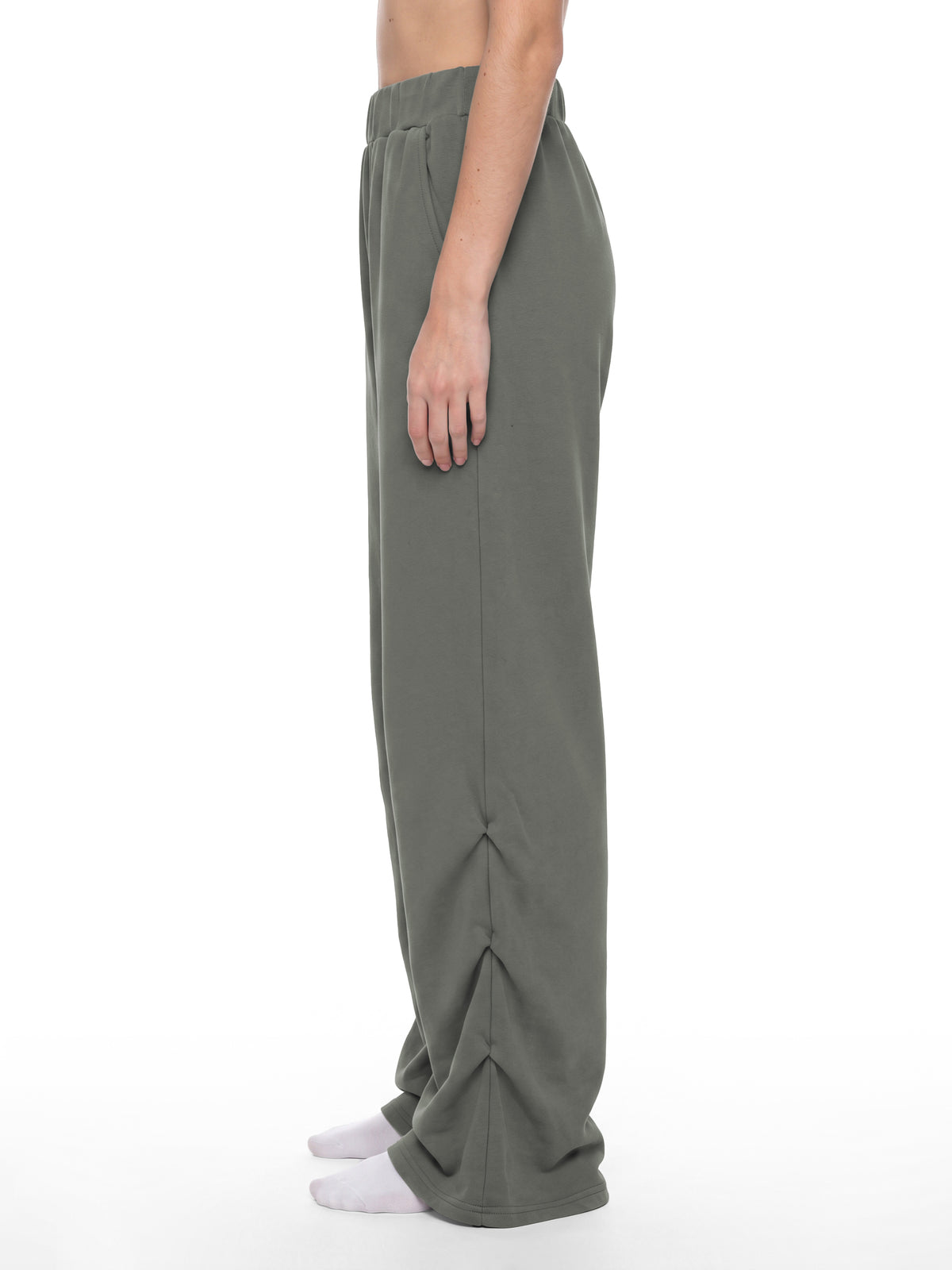 Women’s Vintage Wash Ruched Sweatpants